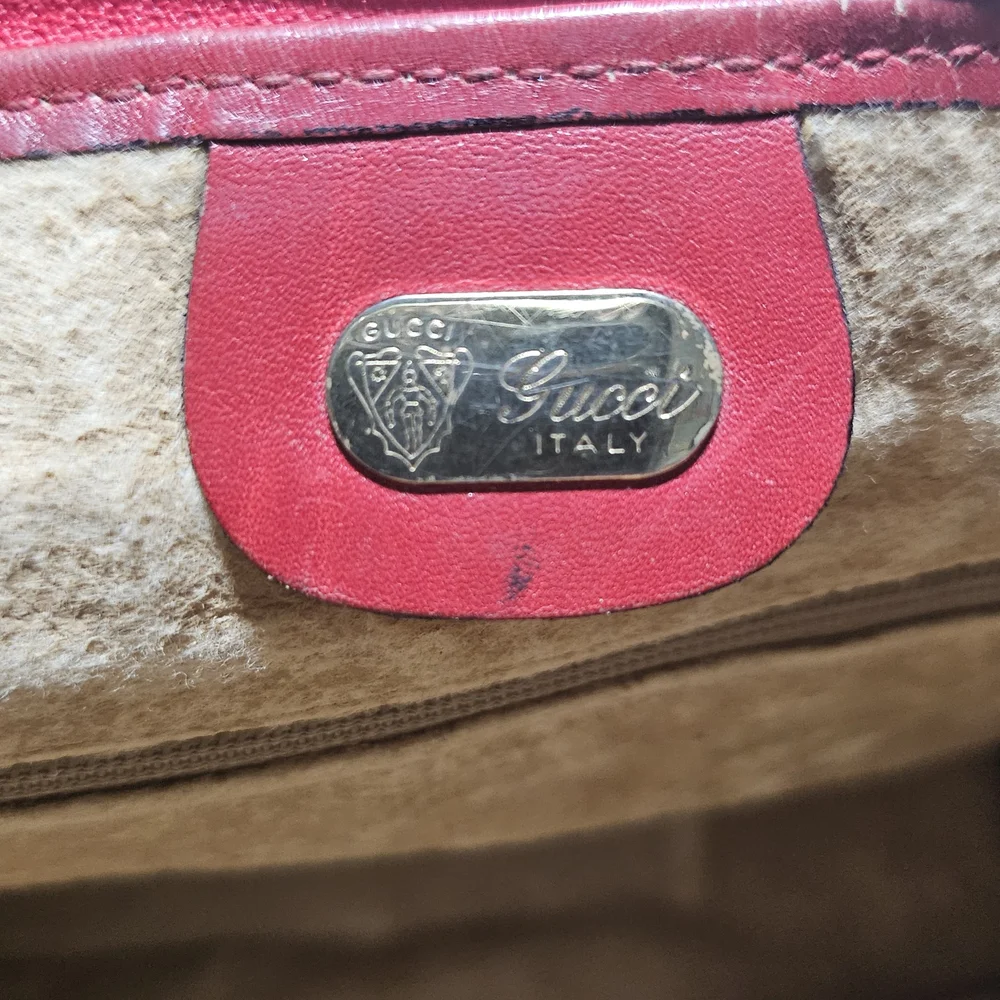 Gucci Red Women's Bag - Picture 8 of 12